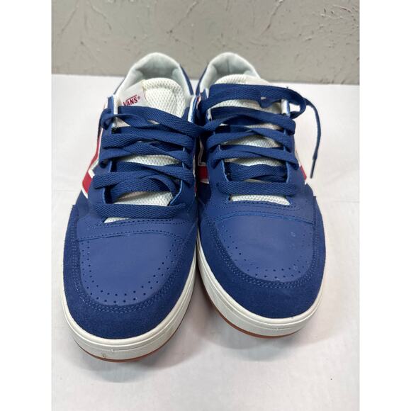 Vans Lowland Cc Retro Sport Navy Blue Red Low Sneakers‎ Men's Size 11.5 - Picture 2 of 5